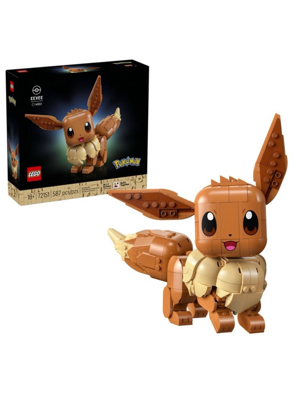 NIB Lego Pokémon 72151 Eevee